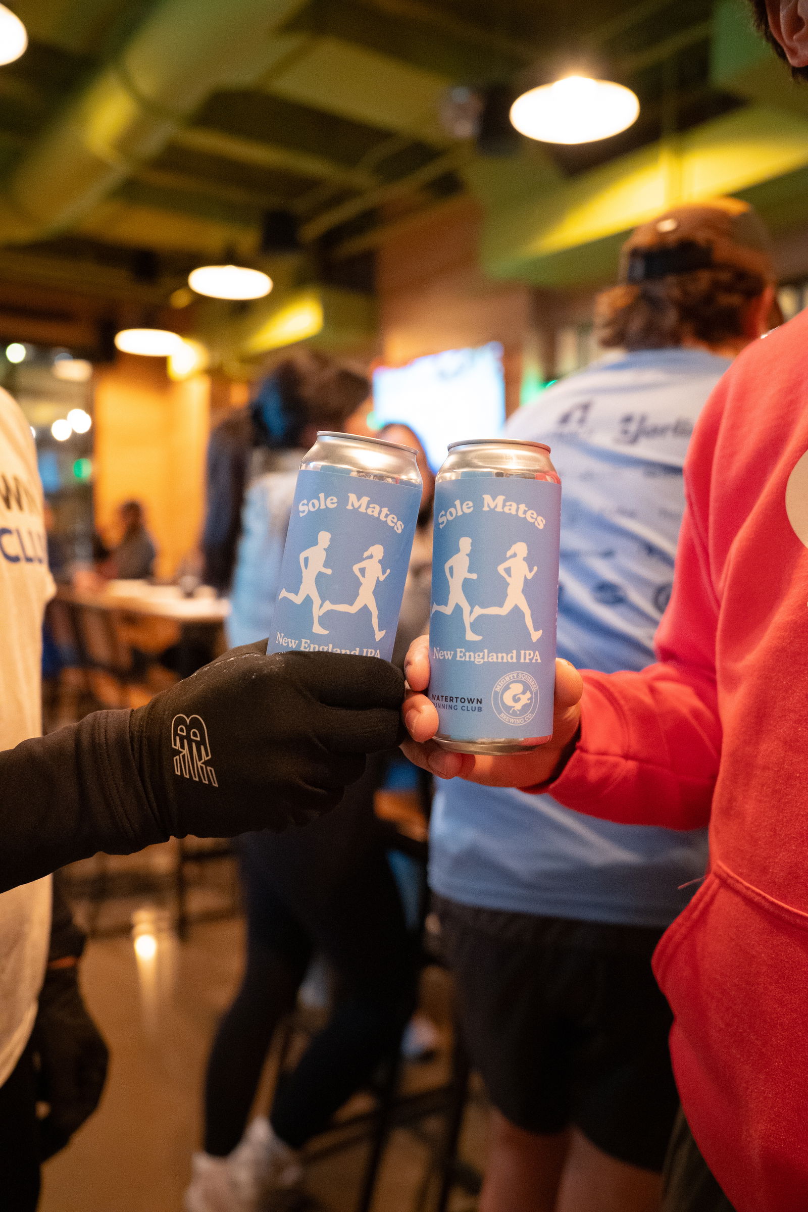 Sole Mates beer, by Mighty Squirrel Brewing